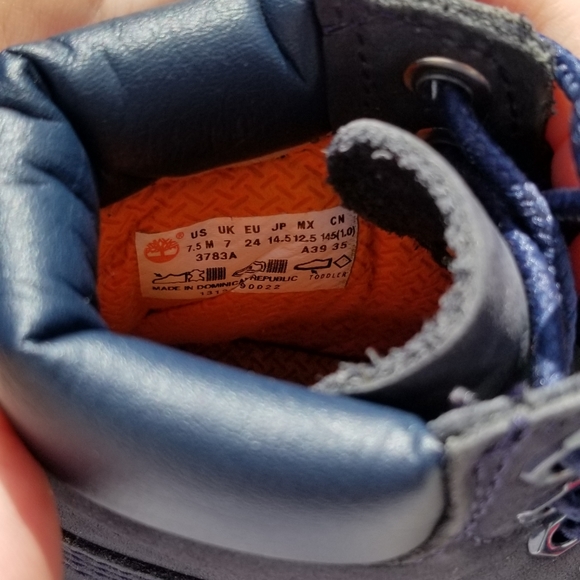 Toddler Timberland 7.5c - Picture 8 of 8